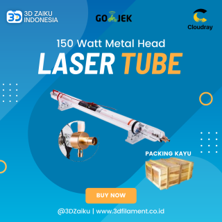 CloudRay CO2 Laser Tube Tabung Laser CR 150 Watt 150W Metal Head